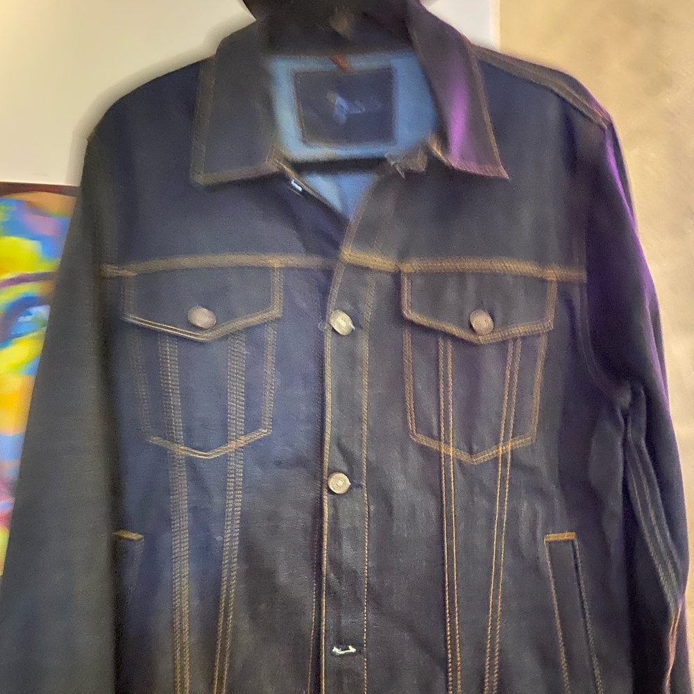 Men's 7 For All Mankind Denim Trucker Jacket- M